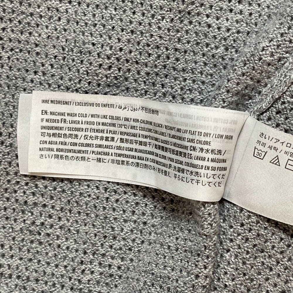 Abercrombie & Fitch | Gray Open Front Longline Cardigan | Medium - Picture 10 of 11